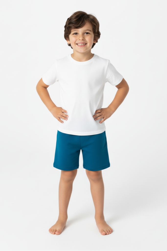 Petrol krāsa šorti