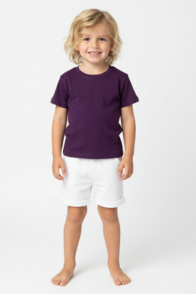 Violetas krāsas T-krekls