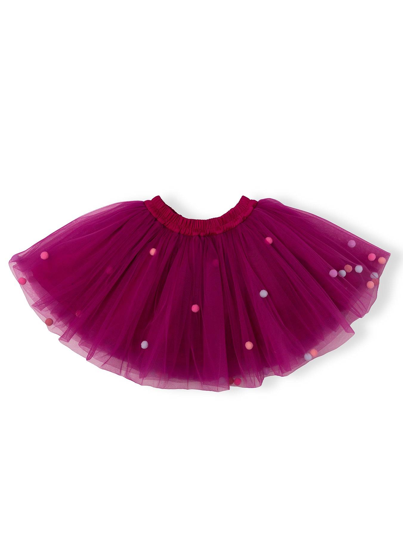 Юбка с шариками